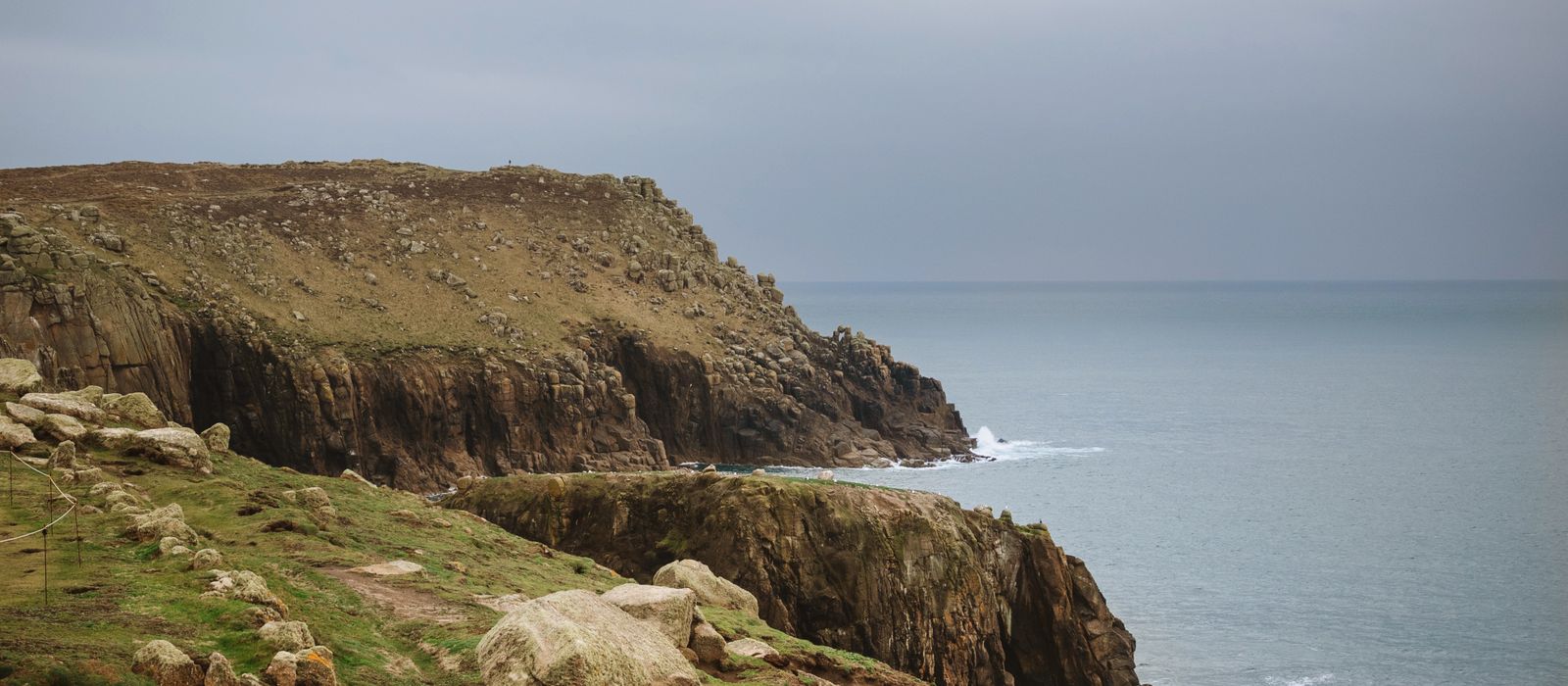 Cornish coastline near Land's End